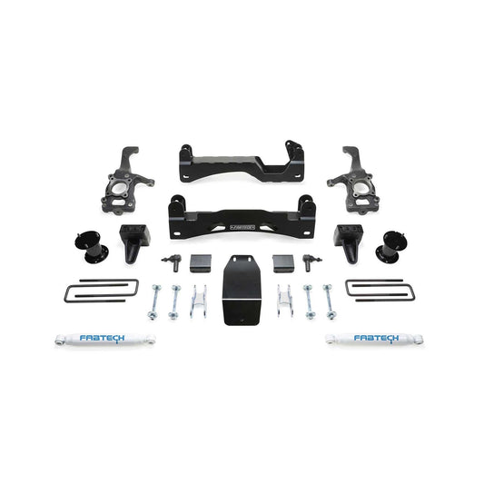 Fabtech 6" Basic Suspension System w/ Performance Shocks | Ford F150 4WD (15-20) (K2194)