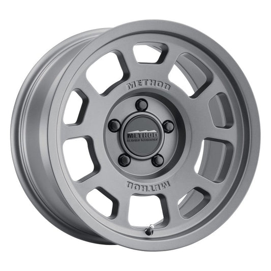 (set of 4) Method MR705 Titanium | 18x9" +25mm | 5x150mm Wheel