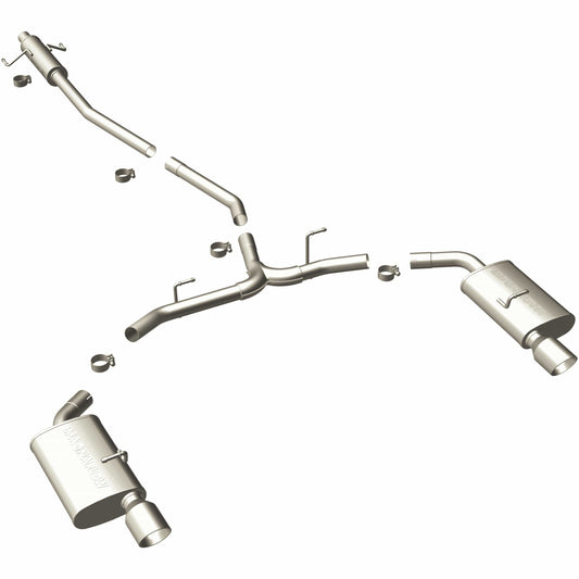 MagnaFlow 2007-2012 Ford Fusion Street Series Cat-Back Performance Exhaust System