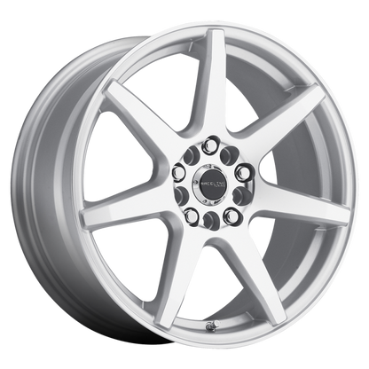 Raceline 131 Evo Silver & Machined | 18x7.5" +42mm | 5x100/5x114.3mm Wheel