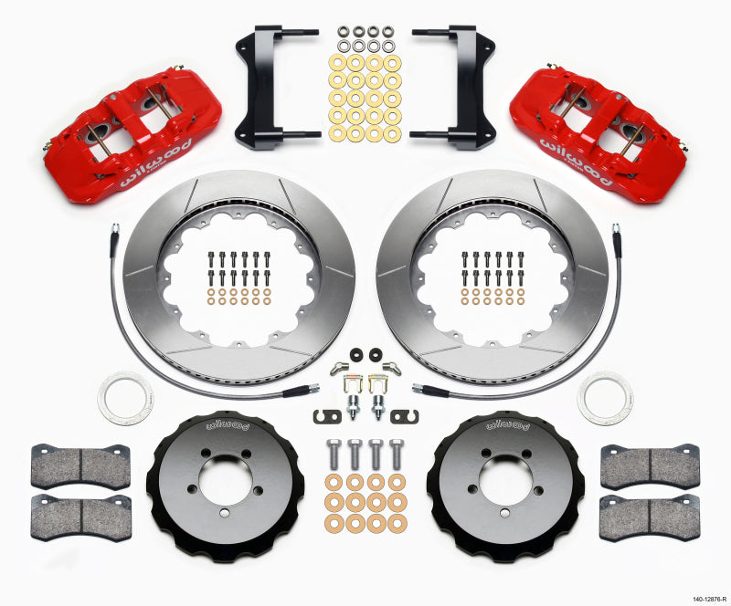 Wilwood AERO6 Front Hat Kit | Subaru Impreza / Legacy / Outback / Forester (89-14) (140-12876-R)