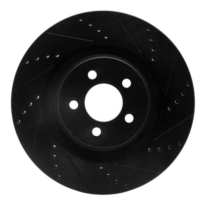 DFC D&S Black Brake Rotor (FRONT RIGHT): Chrysler 300 (05-23)