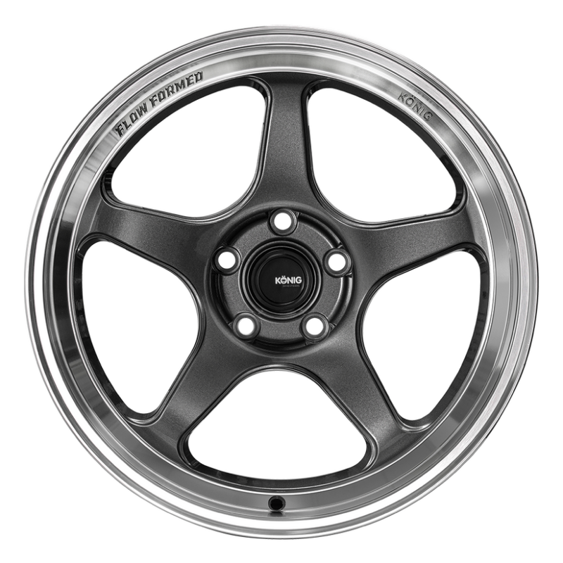 Konig Hyperspec Anthracite Metallic | 18x8.5" +35mm | 5x114.3mm Wheel