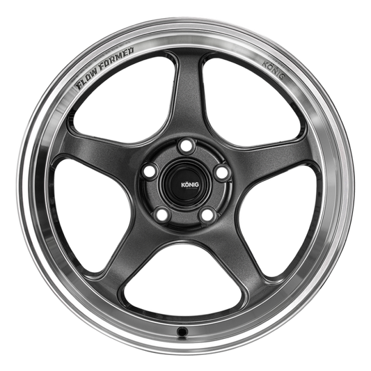 Konig Hyperspec Anthracite Metallic | 18x8.5" +35mm | 5x114.3mm Wheel