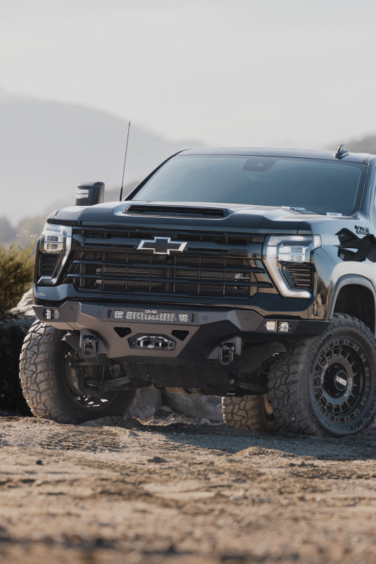 DV8 Offroad FBCS2-04 Spec Series Front Bumper 24-26 Silverado 2500HD/3500