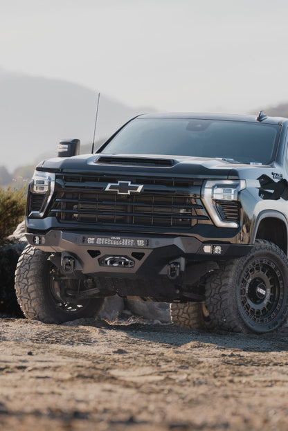 DV8 Offroad FBCS2-04 Spec Series Front Bumper 24-26 Silverado 2500HD/3500