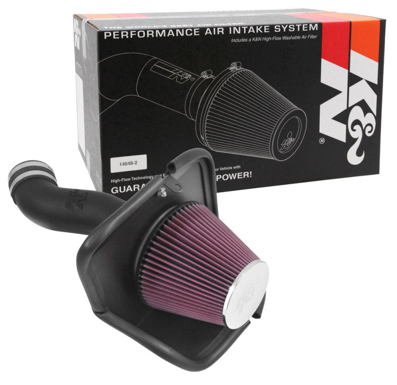 K&N 57-1569 FIPK Intake For Jeep Cherokee V6 3.2L (14-16)