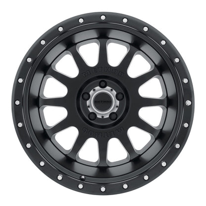 (set of 4) Method MR605 NV Matte Black | 20x9" -12mm | 5x150mm Wheel