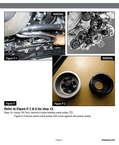 aFe Billet Aluminum Power Pulley | BMW M3 (E90/92/93) (07-08.5) V8 4.0L (79-10001)