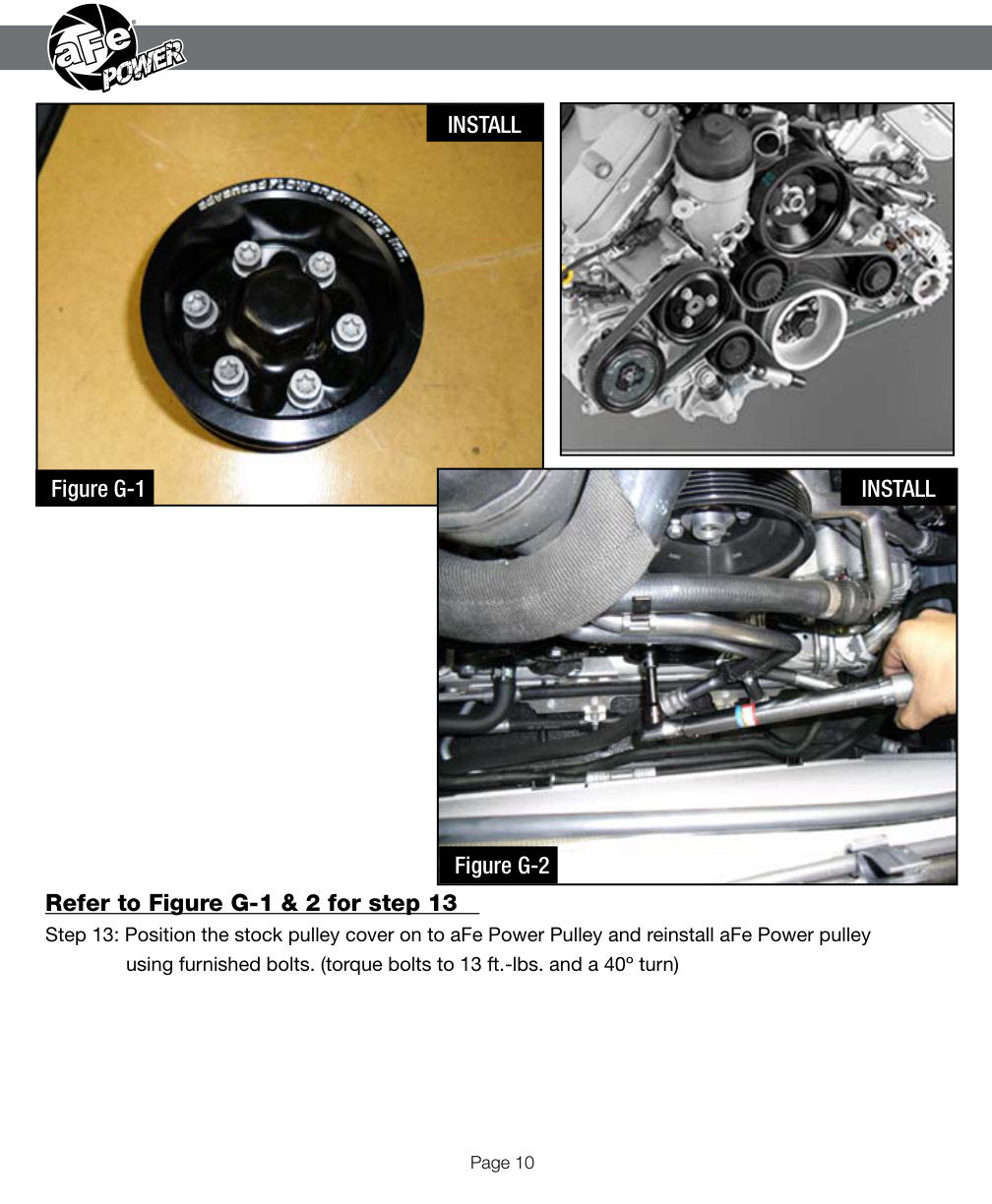 aFe Billet Aluminum Power Pulley | BMW M3 (E90/92/93) (07-08.5) V8 4.0L (79-10001)