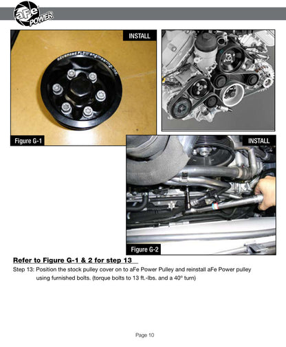 aFe Billet Aluminum Power Pulley | BMW M3 (E90/92/93) (07-08.5) V8 4.0L (79-10001)