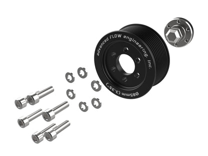 aFe 3.35in Supercharger Pulley Kit w/ Hub | Dodge Challenger/Charger SRT Hellcat (15-23) (79-10005)
