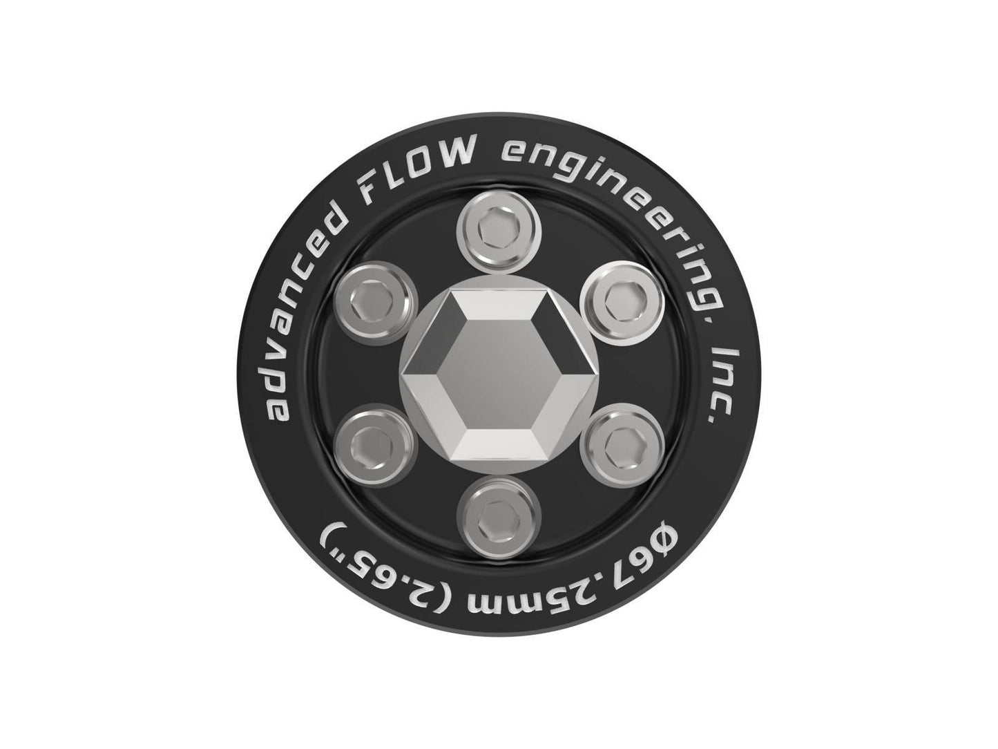 aFe 2.65in Supercharger Power Pulley Kit w/ Hub | Challenger/Charger SRT Hellcat (15-23) (79-10008)