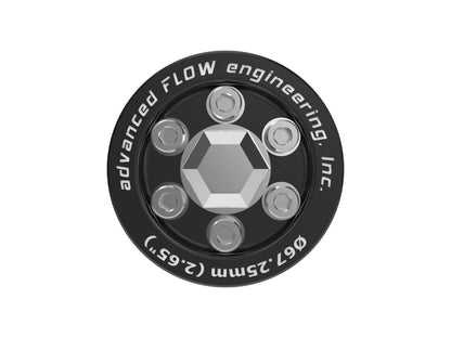 aFe 2.65in Supercharger Power Pulley Kit w/ Hub | Challenger/Charger SRT Hellcat (15-23) (79-10008)