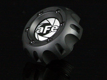 aFe Billet Aluminum Oil Cap | Dodge Diesel Trucks L6 5.9L/6.7L (03-14) (79-12001)