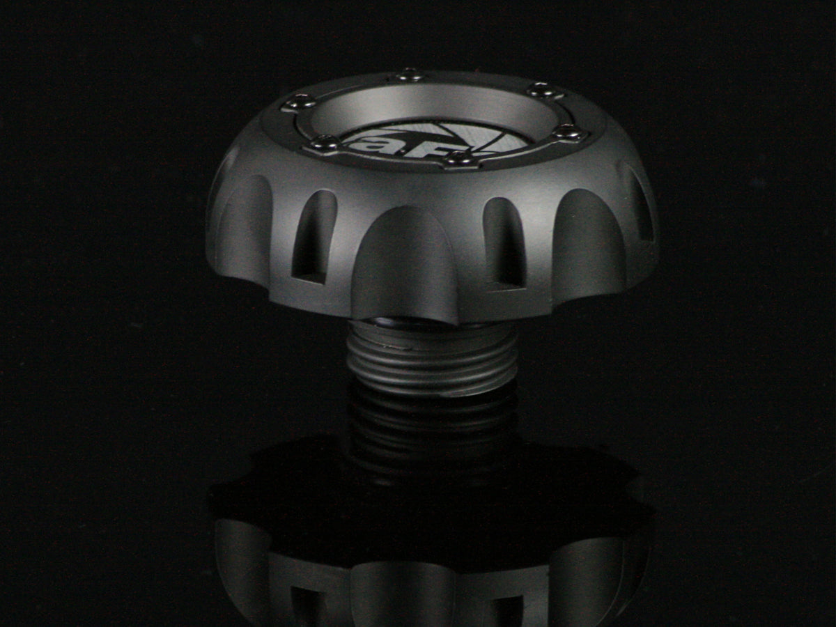 aFe Billet Aluminum Oil Cap | Dodge Diesel Trucks L6 5.9L/6.7L (03-14) (79-12001)