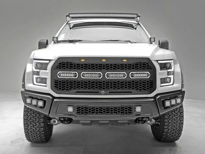 aFe Scorpion Tread Grille w/ LED Lights | Ford Raptor (17-20) (79-21001L)