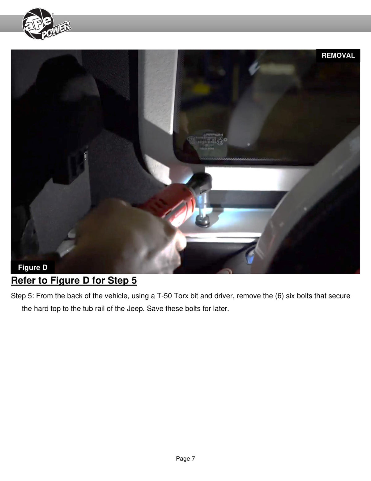aFe Terra Guard Tub Rail Covers | Jeep Wrangler JL (18-22 4-Door w/ 3-Piece Hard-Top) (79-25001)