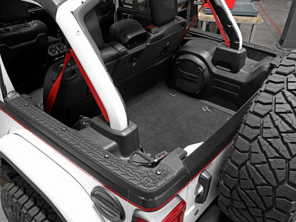 aFe Terra Guard Tub Rail Covers | Jeep Wrangler JL (18-22 4-Door w/ 3-Piece Hard-Top) (79-25001)