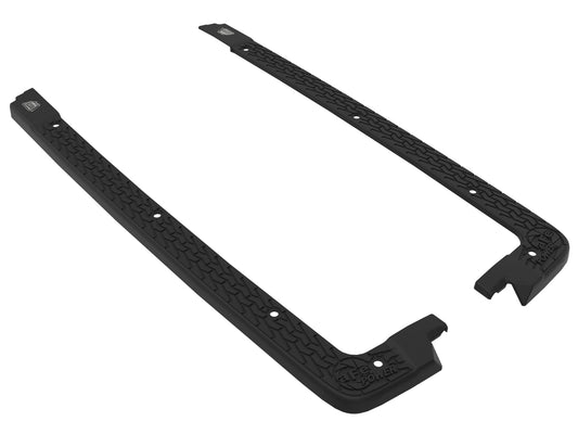 aFe Terra Guard Tub Rail Covers | Jeep Wrangler JL 18-24 2-Door w/ Hard-Top (79-25002)