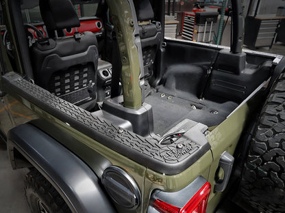 aFe Terra Guard Tub Rail Covers | Jeep Wrangler JL 18-24 2-Door w/ Hard-Top (79-25002)