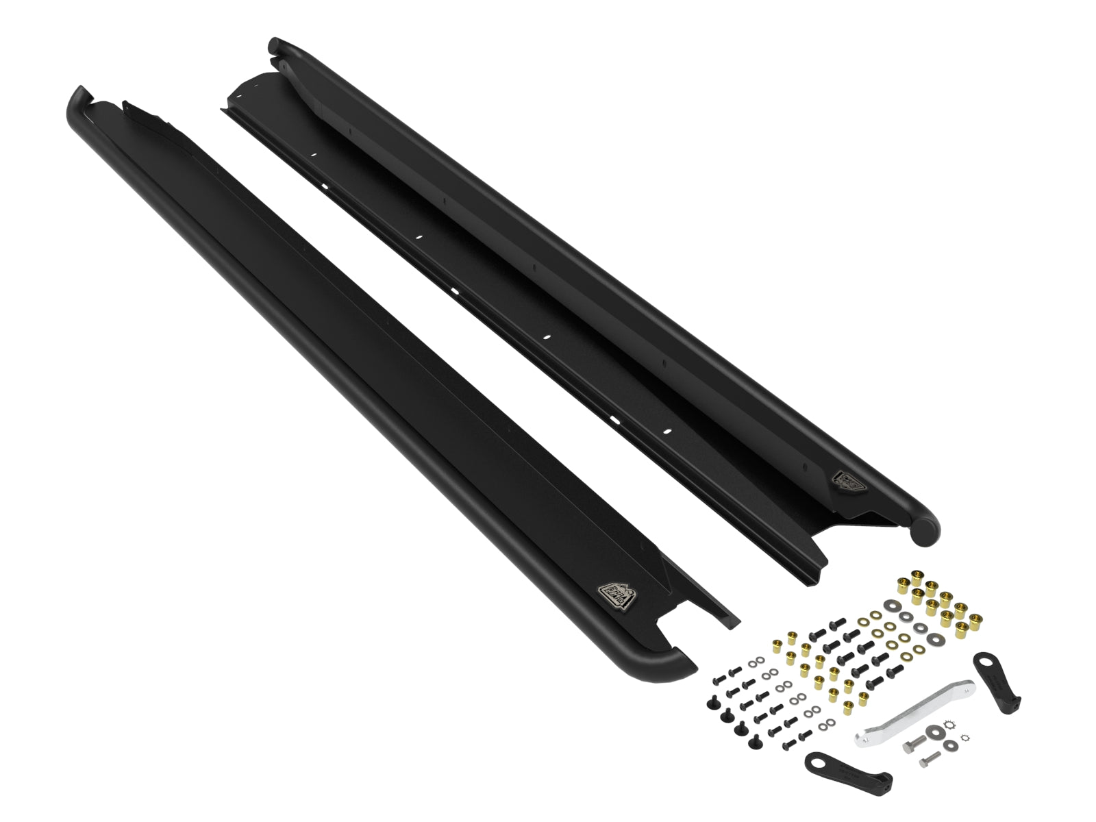 aFe Terra Guard Trail Slider Steps - Black | Subaru Outback H4 2.4L / H4 2.5L (20-23) (79-27003)