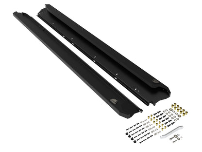 aFe Terra Guard Trail Steps Black | Subaru Outback H4 2.5L / H6 3.6L (10-14) (79-27004)