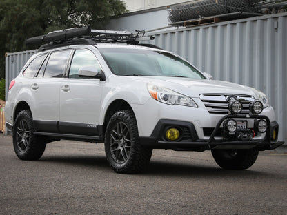 aFe Terra Guard Trail Steps Black | Subaru Outback H4 2.5L / H6 3.6L (10-14) (79-27004)
