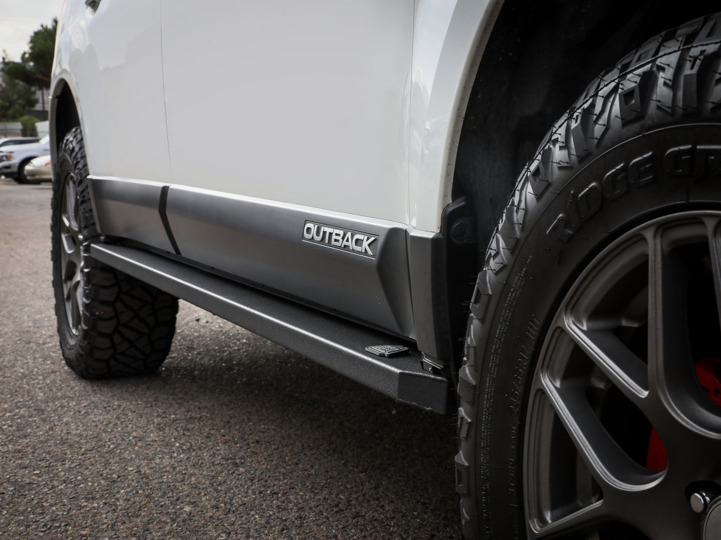 aFe Terra Guard Trail Steps Black | Subaru Outback H4 2.5L / H6 3.6L (10-14) (79-27004)