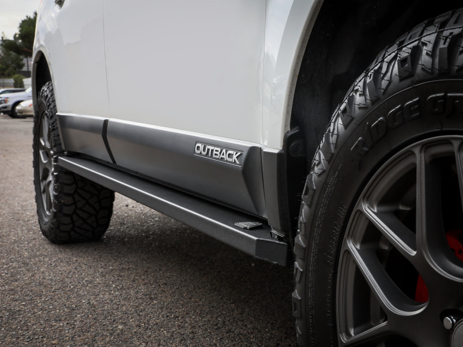 aFe Terra Guard Trail Steps Black | Subaru Outback H4 2.5L / H6 3.6L (10-14) (79-27004)