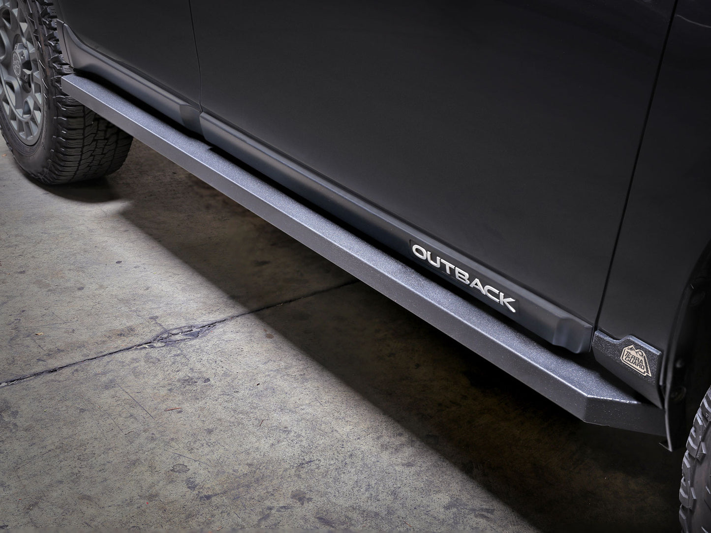 aFe Terra Guard Trail Steps Black | Subaru Outback H4 2.5L / H6 3.6L (15-19) (79-27005)