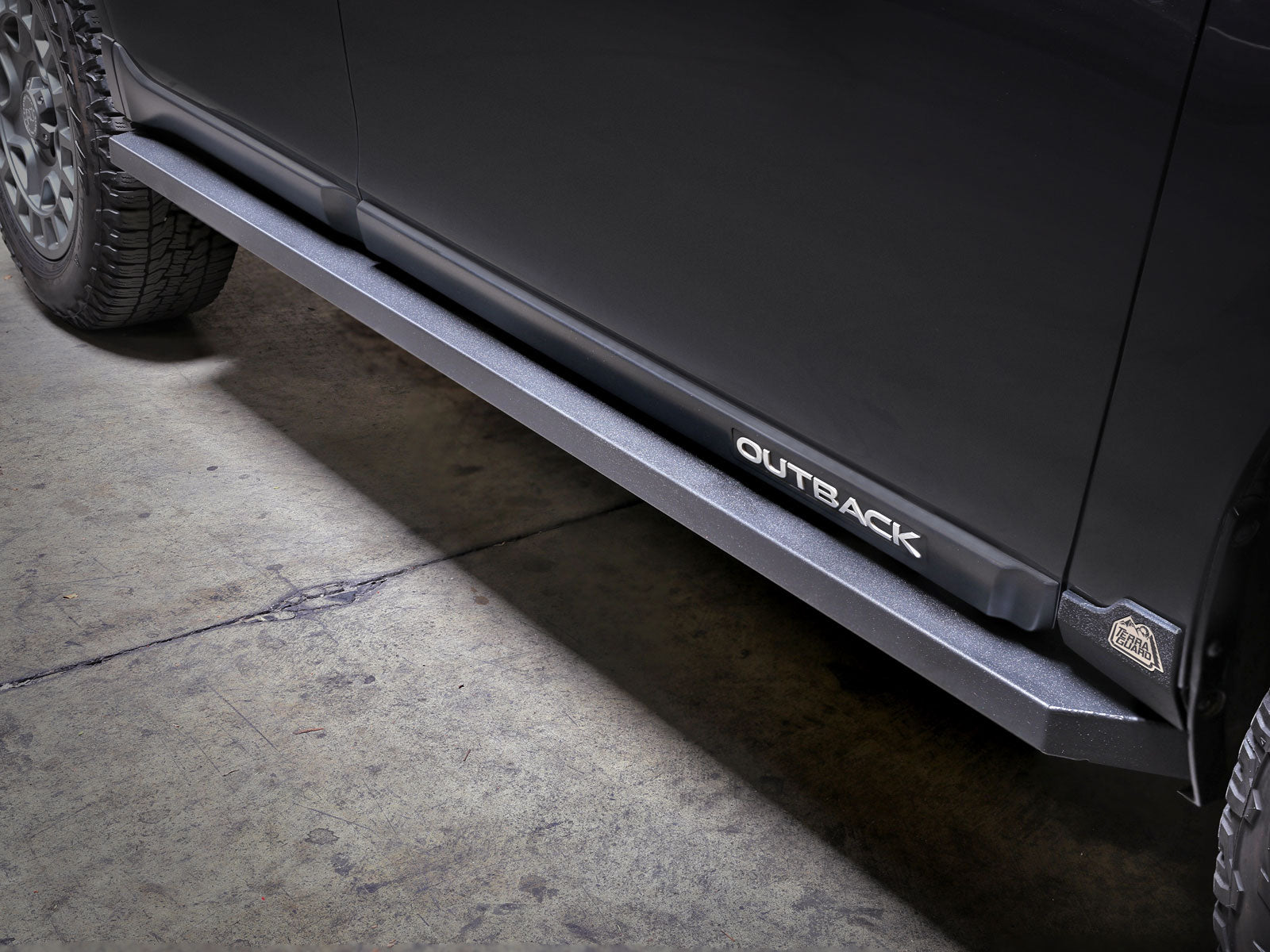 aFe Terra Guard Trail Steps Black | Subaru Outback H4 2.5L / H6 3.6L (15-19) (79-27005)