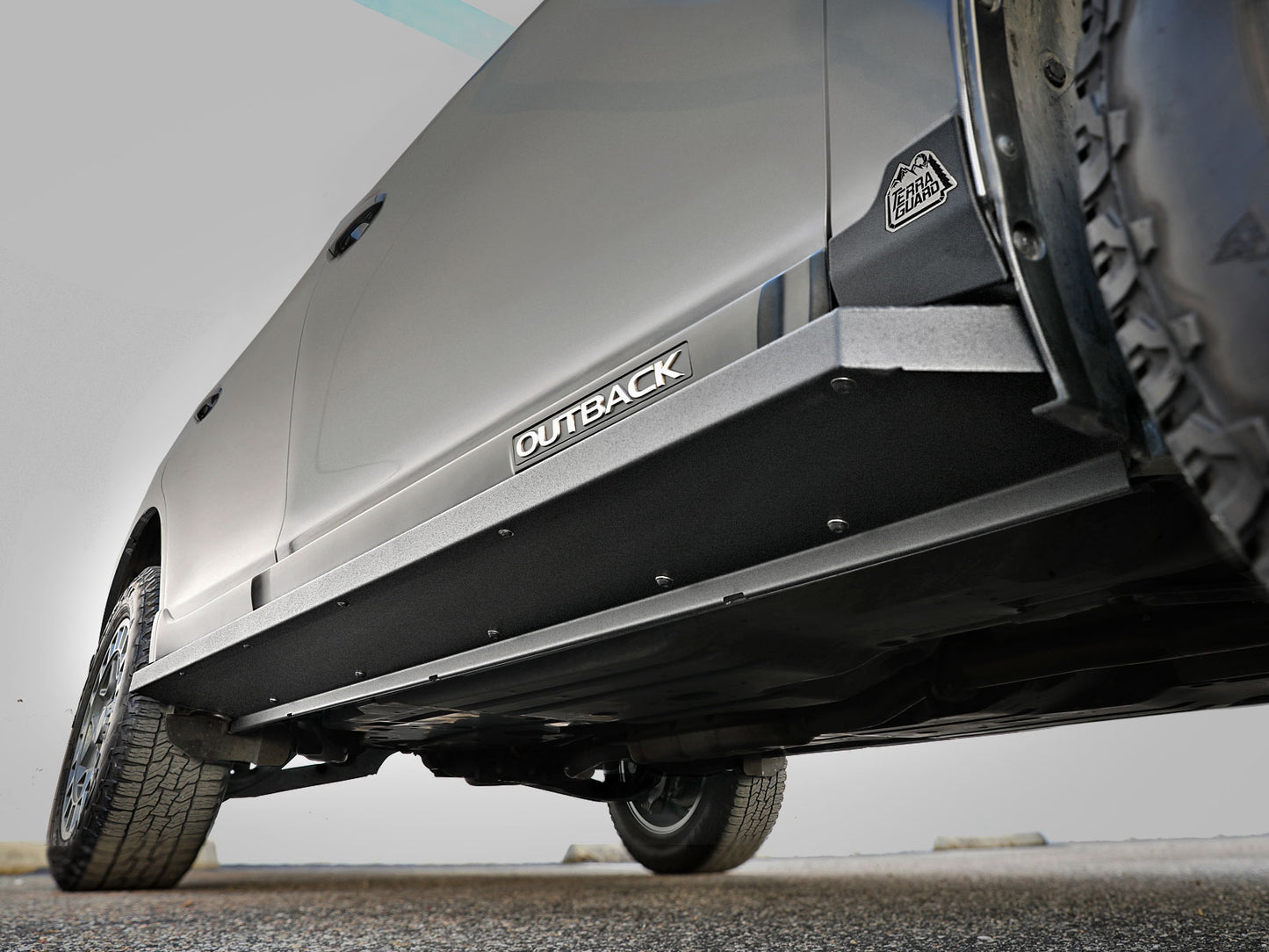 aFe Terra Guard Trail Steps Black | Subaru Outback H4 2.5L / H6 3.6L (15-19) (79-27005)