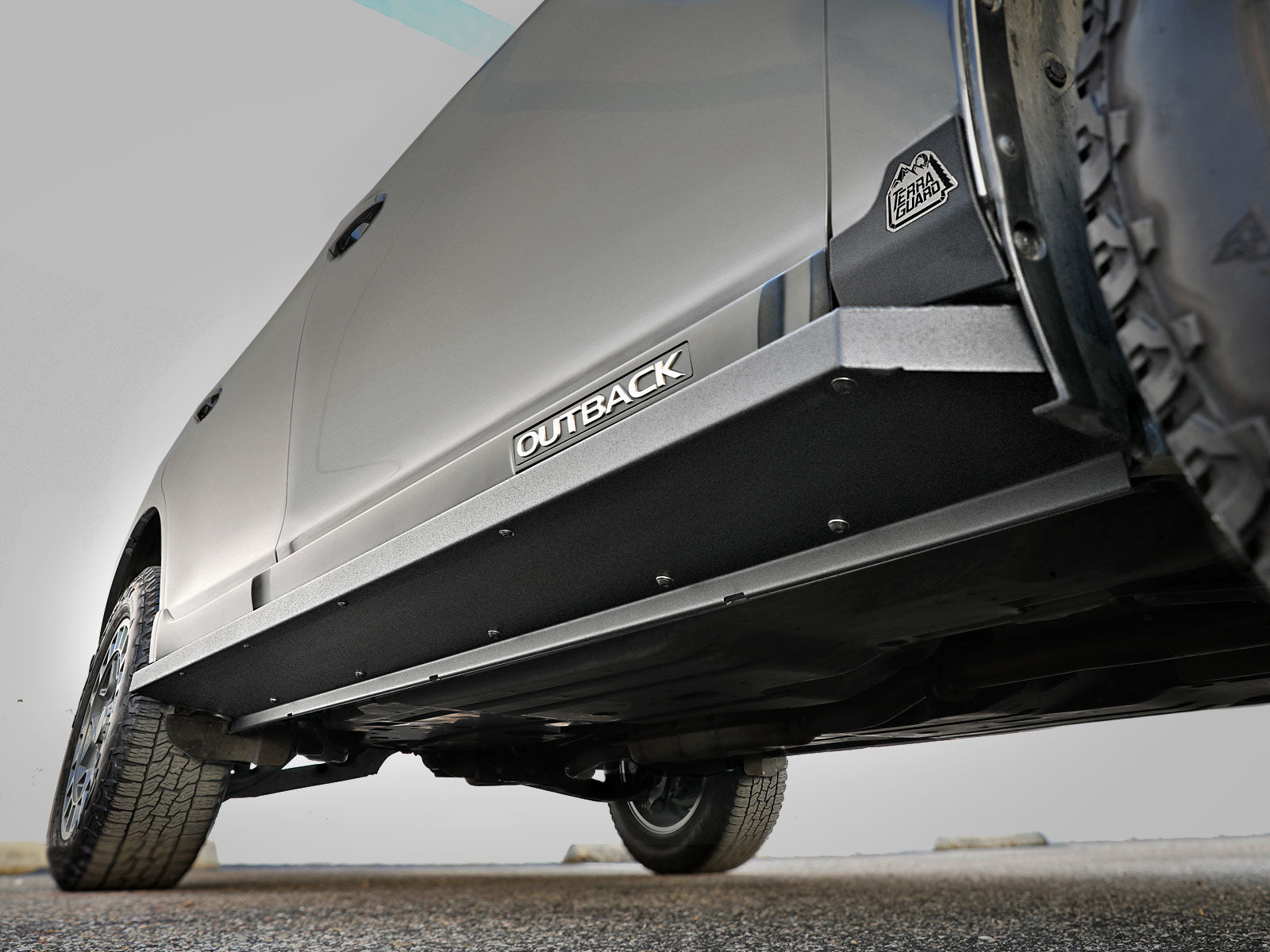 aFe Terra Guard Trail Steps Black | Subaru Outback H4 2.5L / H6 3.6L (15-19) (79-27005)