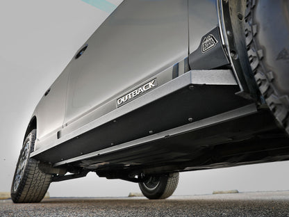 aFe Terra Guard Trail Steps Black | Subaru Outback H4 2.5L / H6 3.6L (15-19) (79-27005)