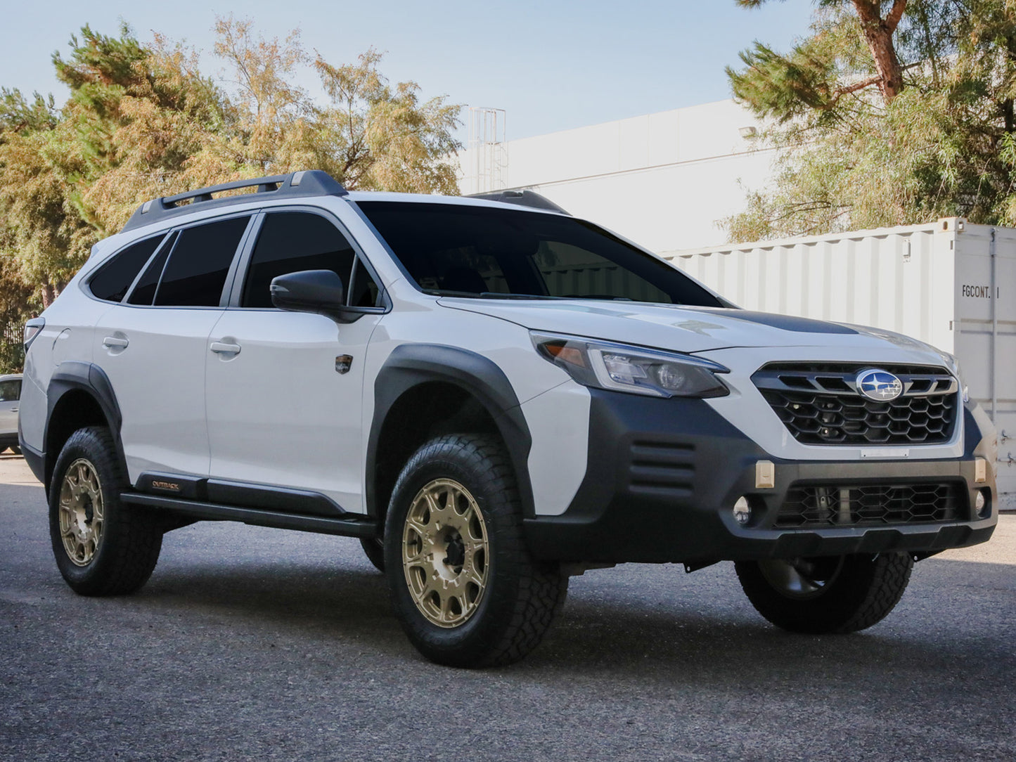 aFe Terra Guard Trail Steps Black | Subaru Outback H4 2.4L/2.5L (20-23) (79-27006)