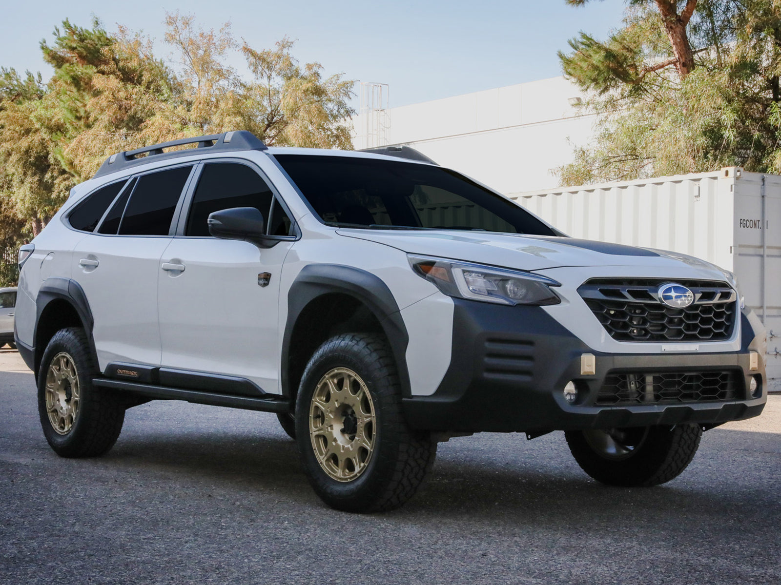 aFe Terra Guard Trail Steps Black | Subaru Outback H4 2.4L/2.5L (20-23) (79-27006)