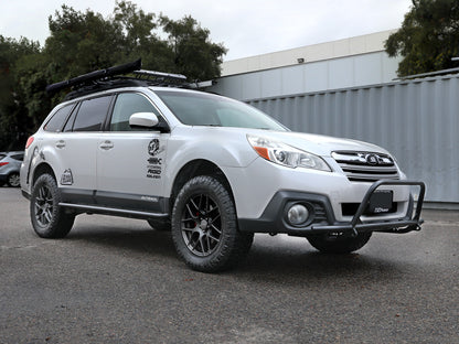 aFe Power 10-14 Subaru Outback H4 2.5L / H6 3.6L Terra Guard Bumper Front - Black (79-27007)