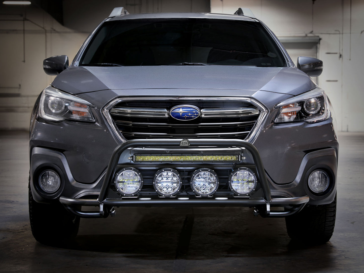 aFe Terra Guard Front Bumper - Black | Subaru Outback H4 2.5L / H6 3.6L (15-19) (79-27008)