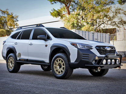 aFe Terra Guard Front Bumper - Black | Subaru Outback H4 2.4L Turbo / H4 2.5L (20-23) (79-27009)