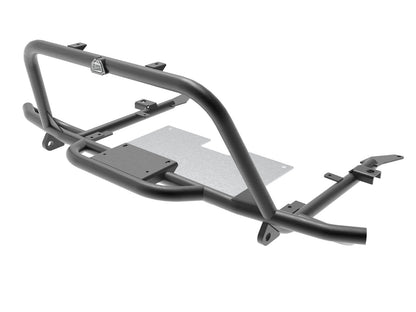 aFe Power 10-14 Subaru Outback H4 2.5L / H6 3.6L Terra Guard Front Bumper w/ Winch Mount - Black (79-27010)