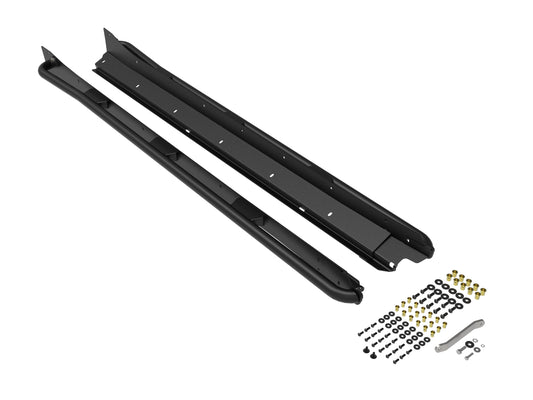 aFe Terra Guard Off-Road Sliders | Subaru Crosstrek (18-23) - Black (79-27019)