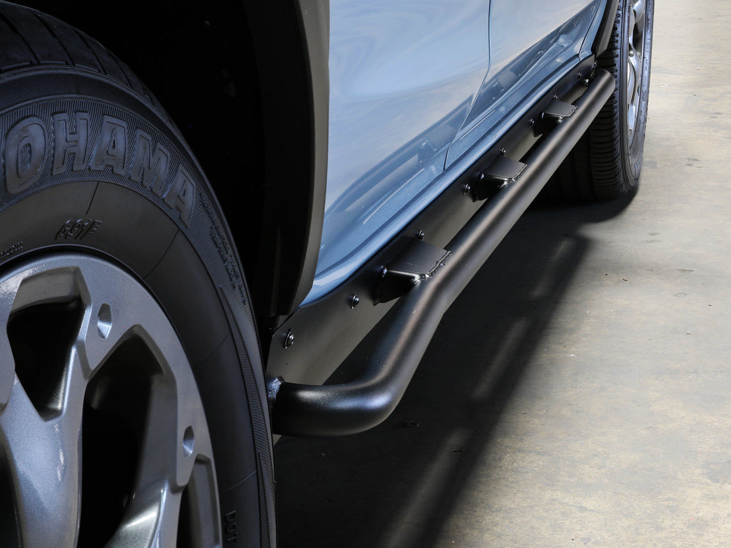aFe Power 18-23 Subaru Crosstrek Terra Guard Off-Road Sliders - Black (79-27019)