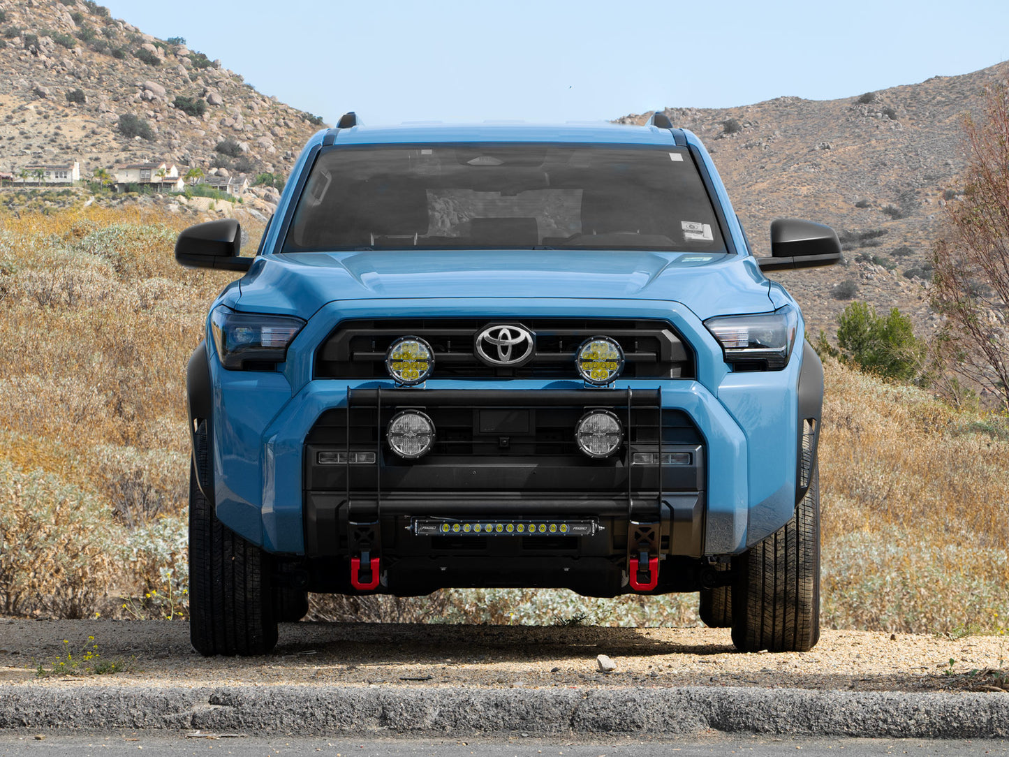 aFe 79-27031 Bull Bar No Drill No Cut Installation For Toyota 4Runner