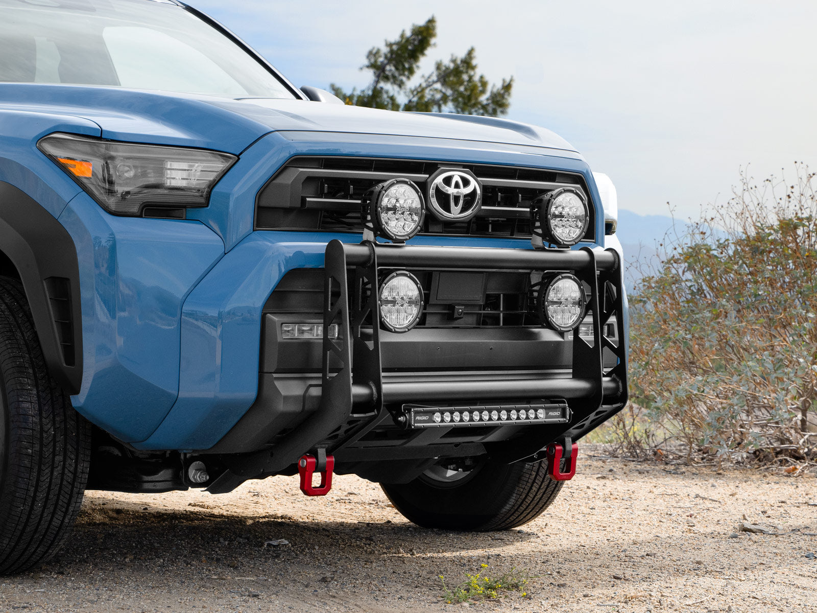 aFe 79-27031 Bull Bar No Drill No Cut Installation For Toyota 4Runner