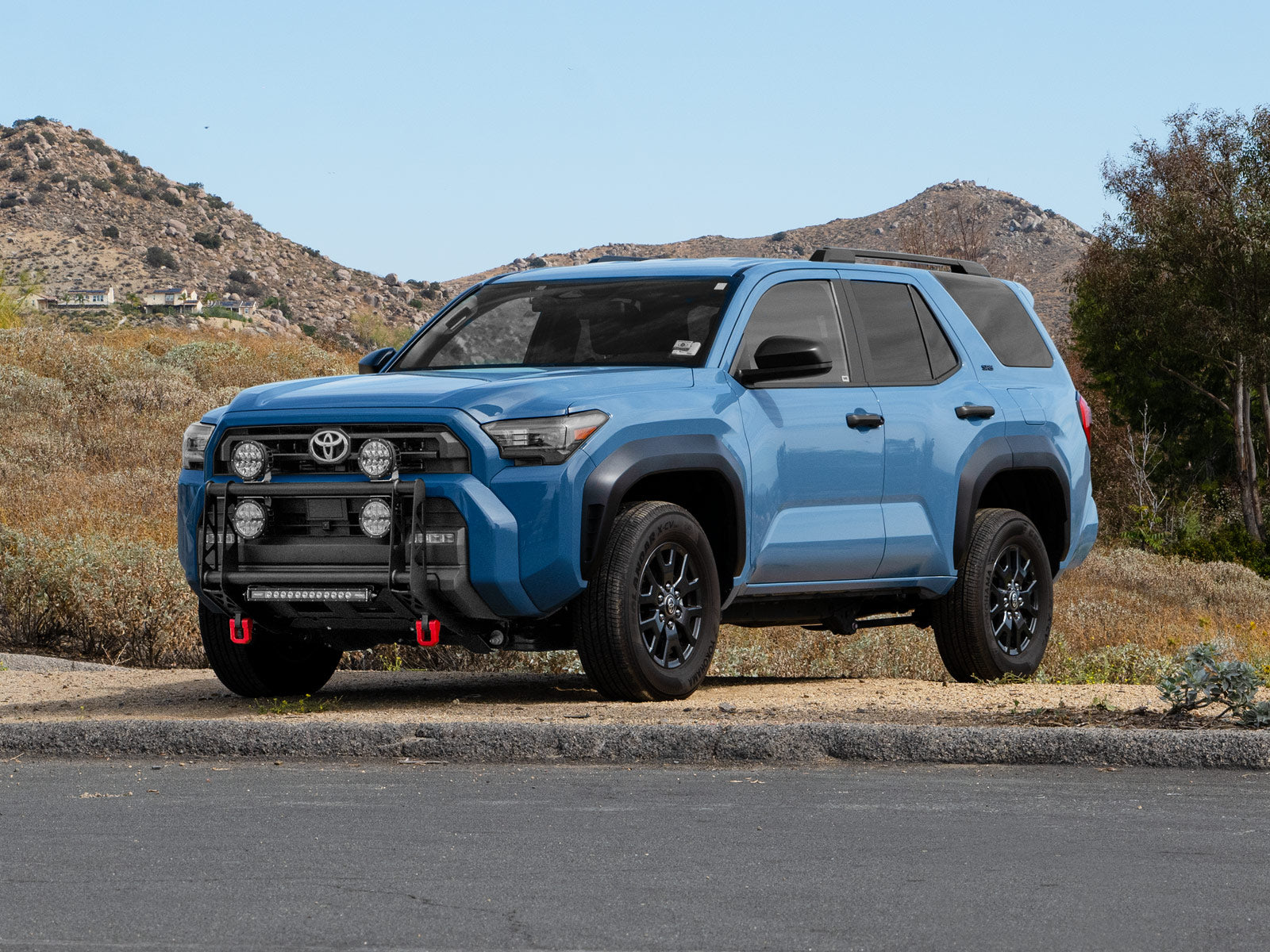 aFe 79-27031 Bull Bar No Drill No Cut Installation For Toyota 4Runner