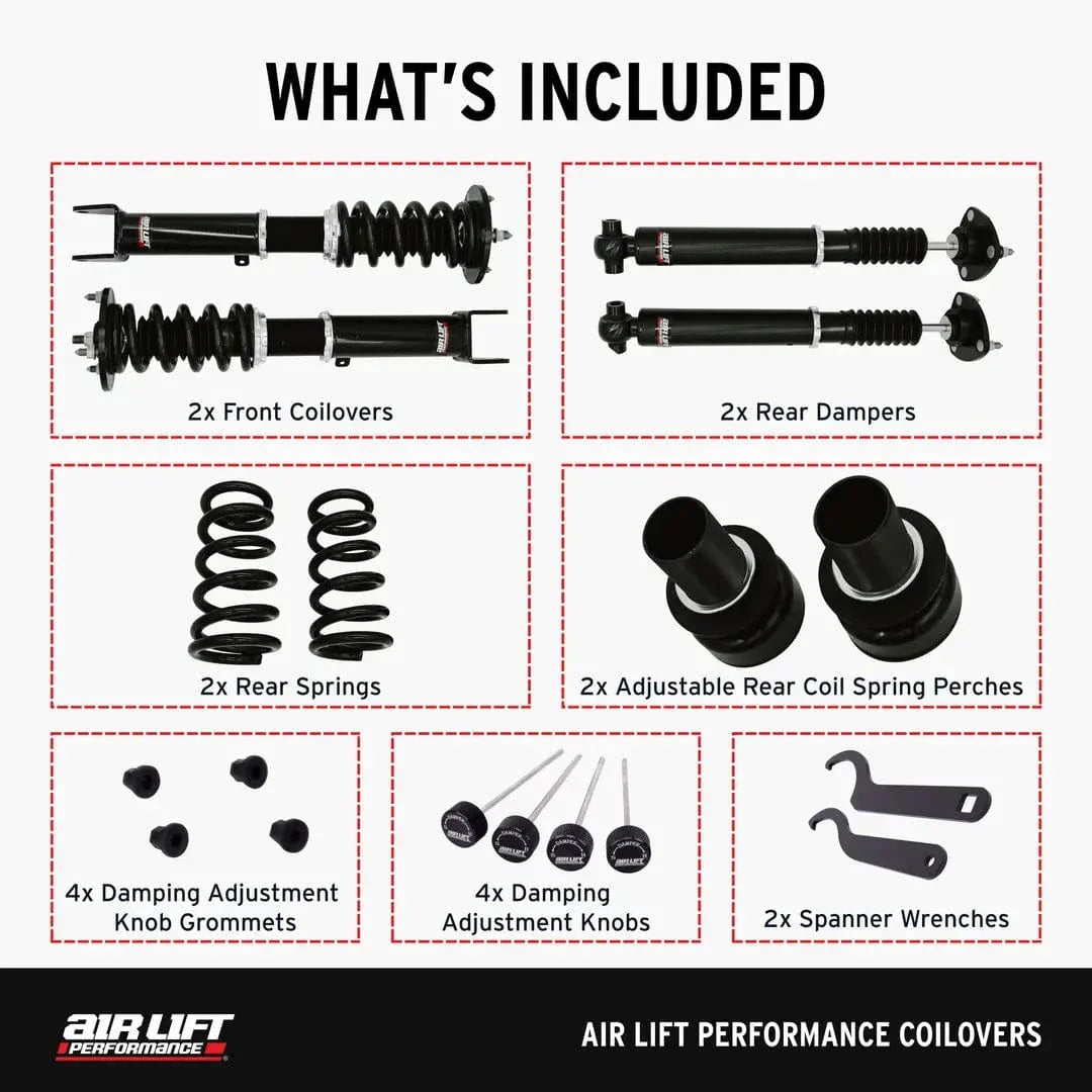 Air Lift Performance Coilover Kit - Lexus GS / IS / RC