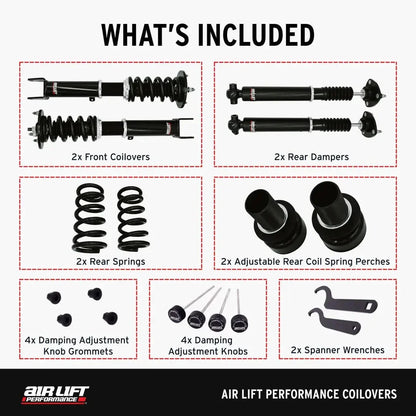 Air Lift Performance Coilover Kit - Lexus GS / IS / RC