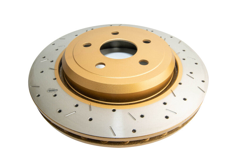 DBA Rear Drilled & Slotted 4000 XS Series Rotor | Jeep Grand Cherokee SRT8 (12-19) (DBA42633XS)