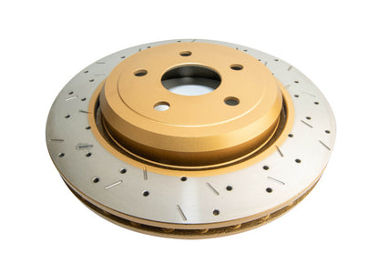 DBA Rear Drilled & Slotted 4000 XS Series Rotor | Jeep Grand Cherokee SRT8 (12-19) (DBA42633XS)